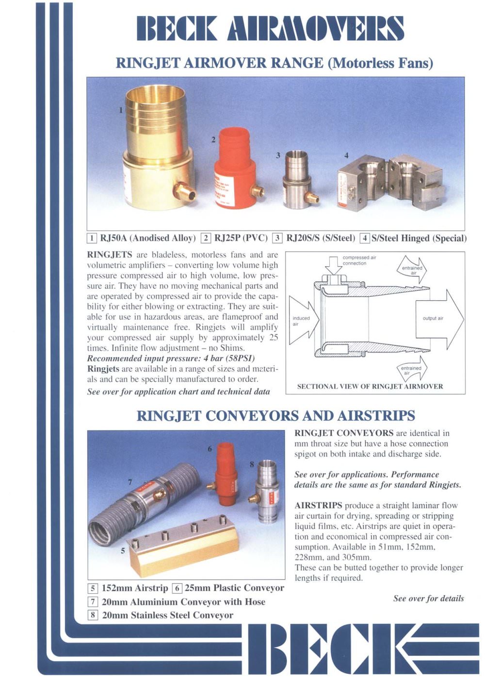Compressed Air (Beck) Ringjet - SECOMAK