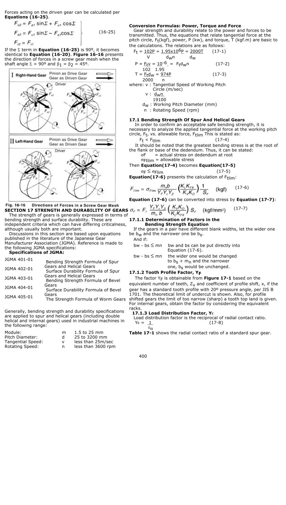 Bending Strength Of Spur And Helical Gears - Quality Transmission Components