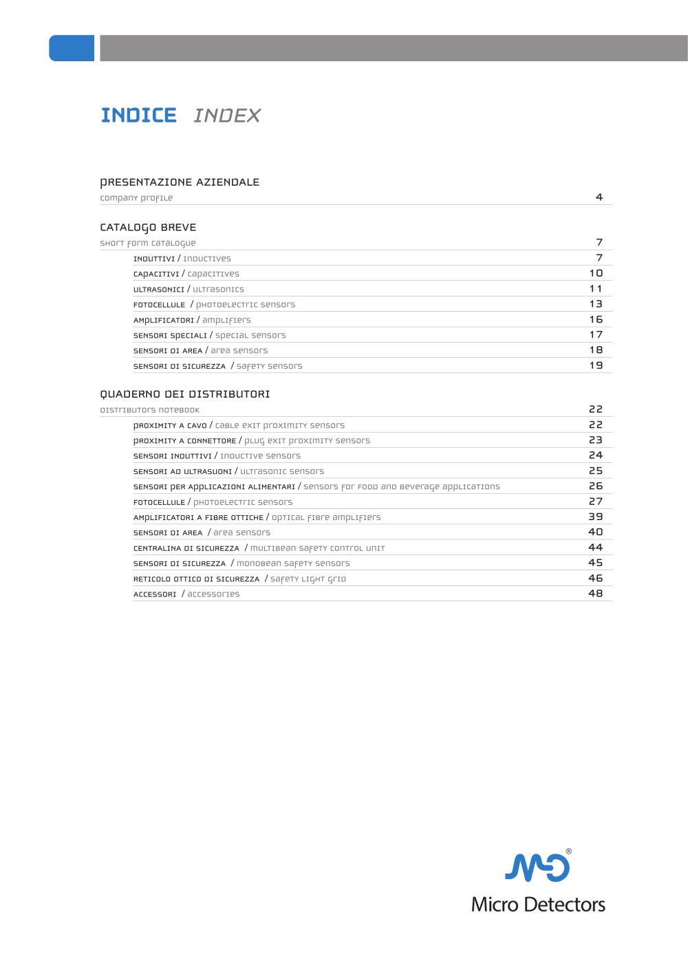 Micro Detectors - 2411, 2063, 3352, 4859, 154333, 208627