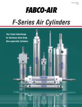 "F" Series Cylinder Catalog