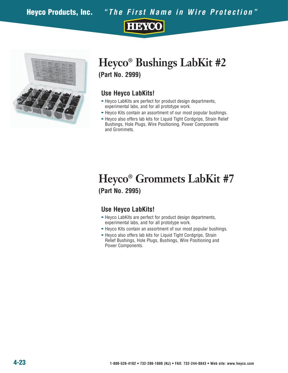 Heyco&reg; Bushings LabKit - Heyco