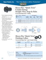 Heyco-Flex� �Quick Twist� Finishing Collars