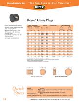 Heyco� Glossy Plugs