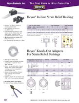 Heyco� Knock-Out Adapters For Strain Relief Bushings