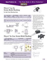 Heyco� Lay-In Strain Relief Bushing