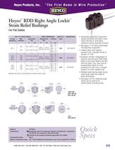 Heyco� RDD Right Angle Lockit� Strain Relief Bushings For Flat Cables