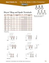 Heyco� Ring and Spade Terminals