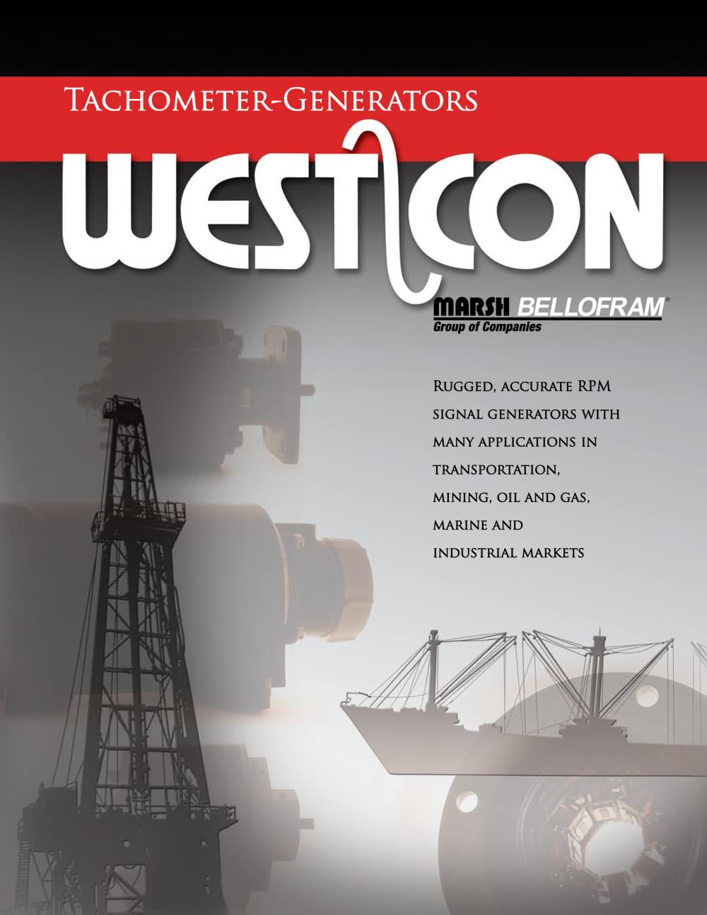 Marsh Bellofram DigiTec Division Tachometers-Generators Brochure - Marsh Bellofram