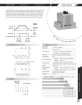 Marsh Bellofram Diversified Electronics Division CDO Series Over Current Monitor