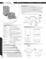 Marsh Bellofram Diversified Electronics Division CMU Series AC Under Current Monitor