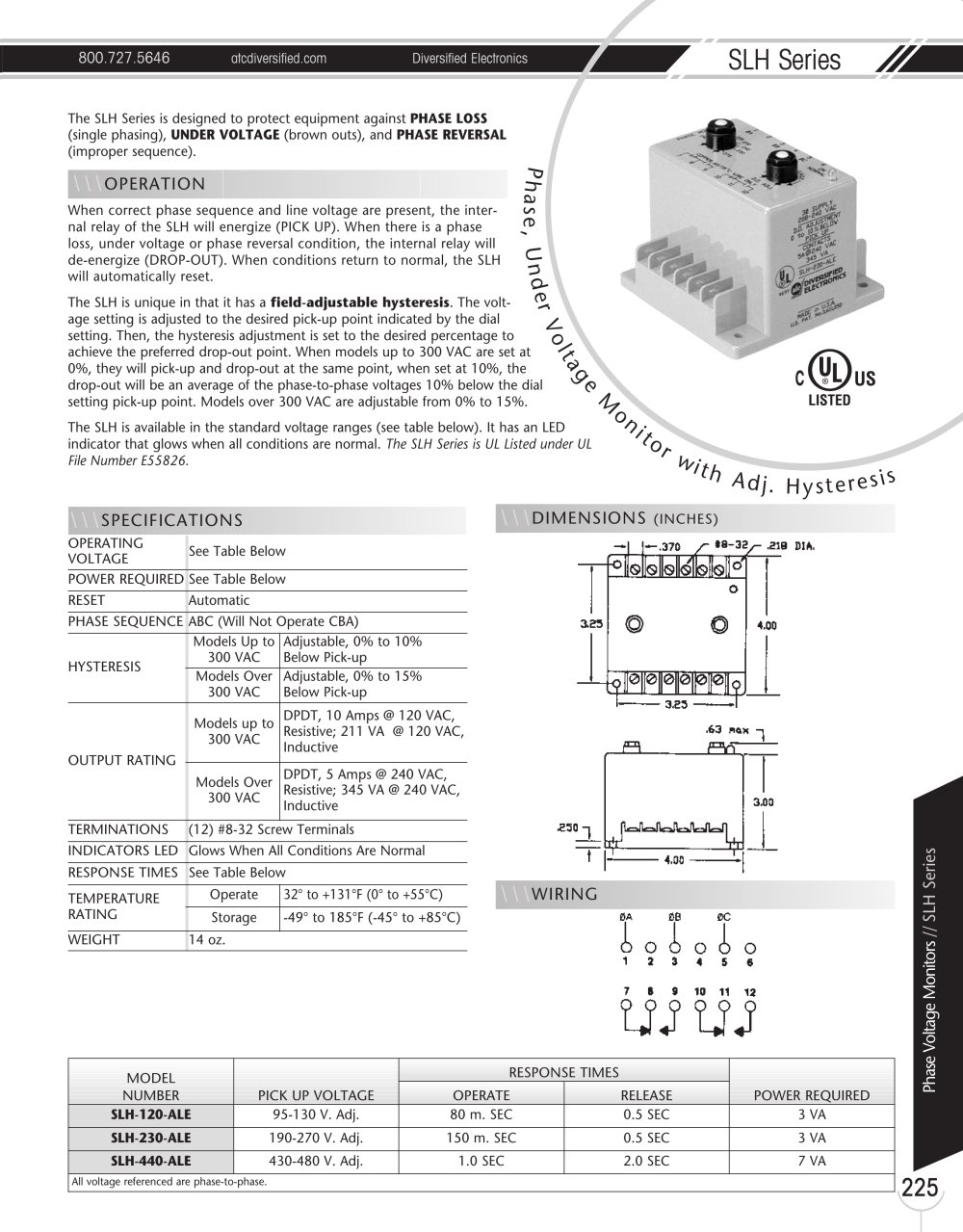 Catalogue - Marsh Bellofram Diversified Electronics Division SLH ... Catalogue - Marsh Bellofram Diversified Electronics Division SLH ...