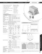 Marsh Bellofram Diversified Electronics Division SLM-Series Microprocessor Based 3-Phase Monitor