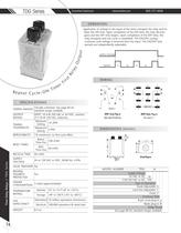 Marsh Bellofram Diversified Electronics Division TDG Series Repeat Cycle-ON Time First Relay Output