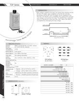 Marsh Bellofram Diversified Electronics Division TDP Series Percentage Timer Relay Output