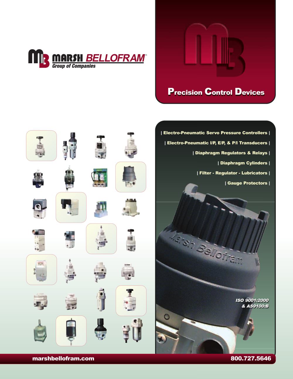 Marsh Bellofram Precision Control Device (PCD) Division Brochure - Marsh Bellofram