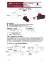 SHUTTLE VALVE �SHV�