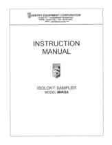 Model M4KSA ISOLOK� Liquid Sampler IOM SPD 19.2.5