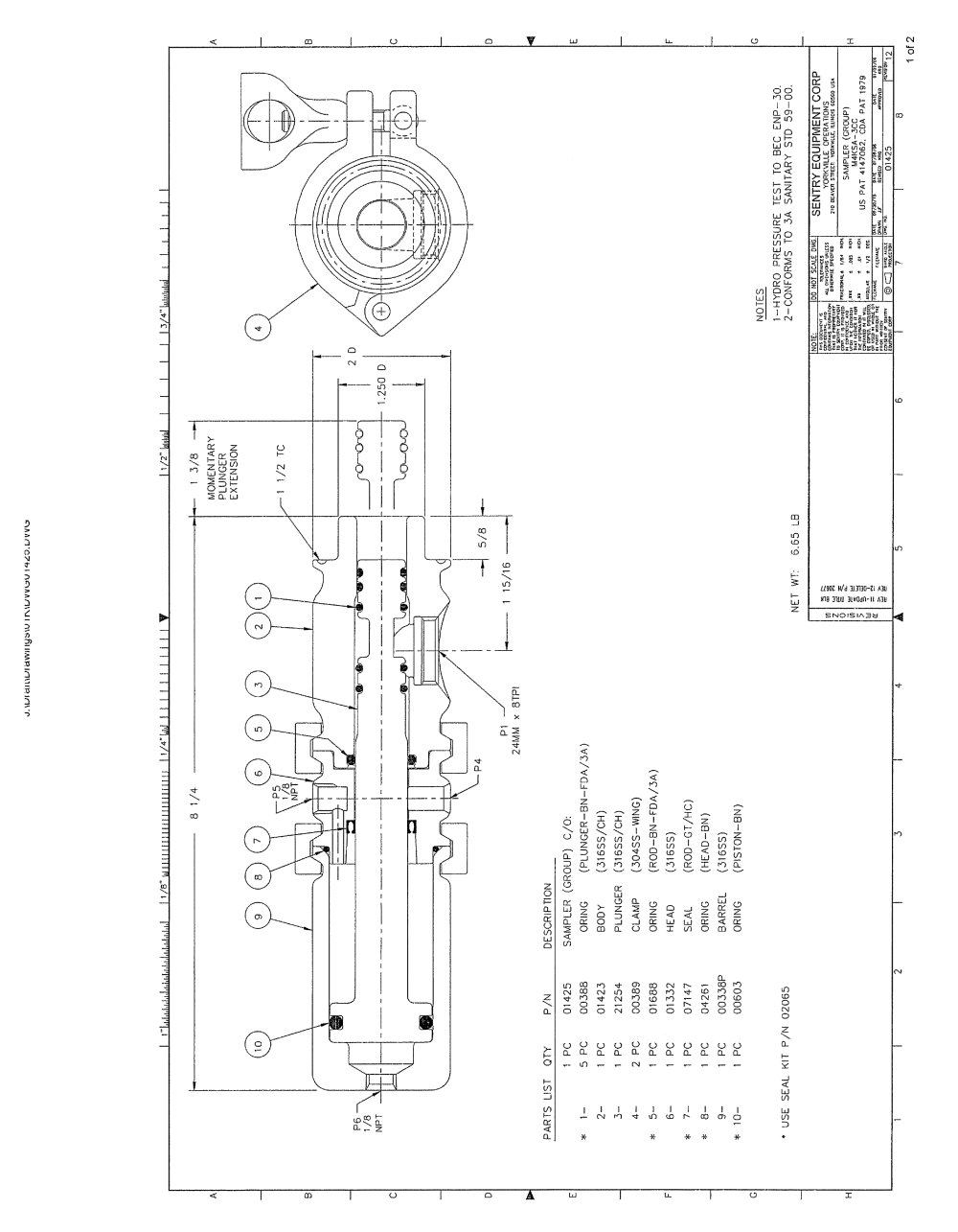 Sentry Equipment - 