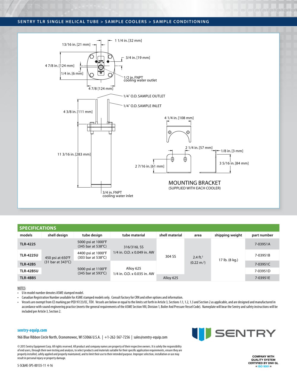 Sentry Equipment - 98465