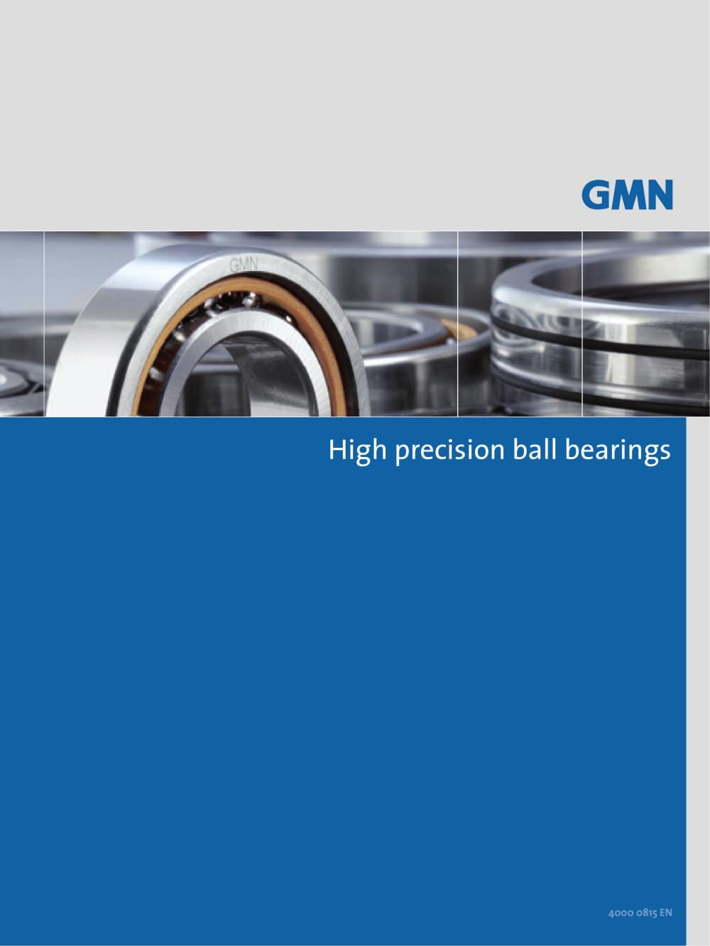 High Precision Ball Bearings - GMN
