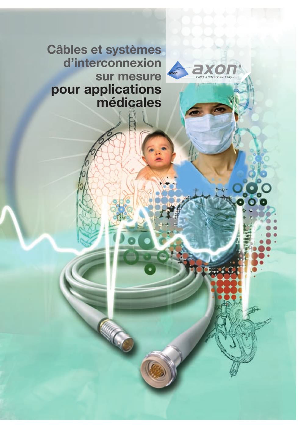 Custom designed cables and interconnect systems for medical applications - Axon Cable