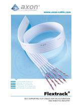 Flextrack, self supporting flat cables for the automation and robotics industry
