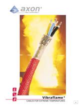 Vibraflame�, cables for extreme temperatures