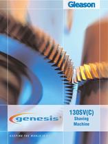 Introducing the Genesis� 130SV Shaving Machine:
