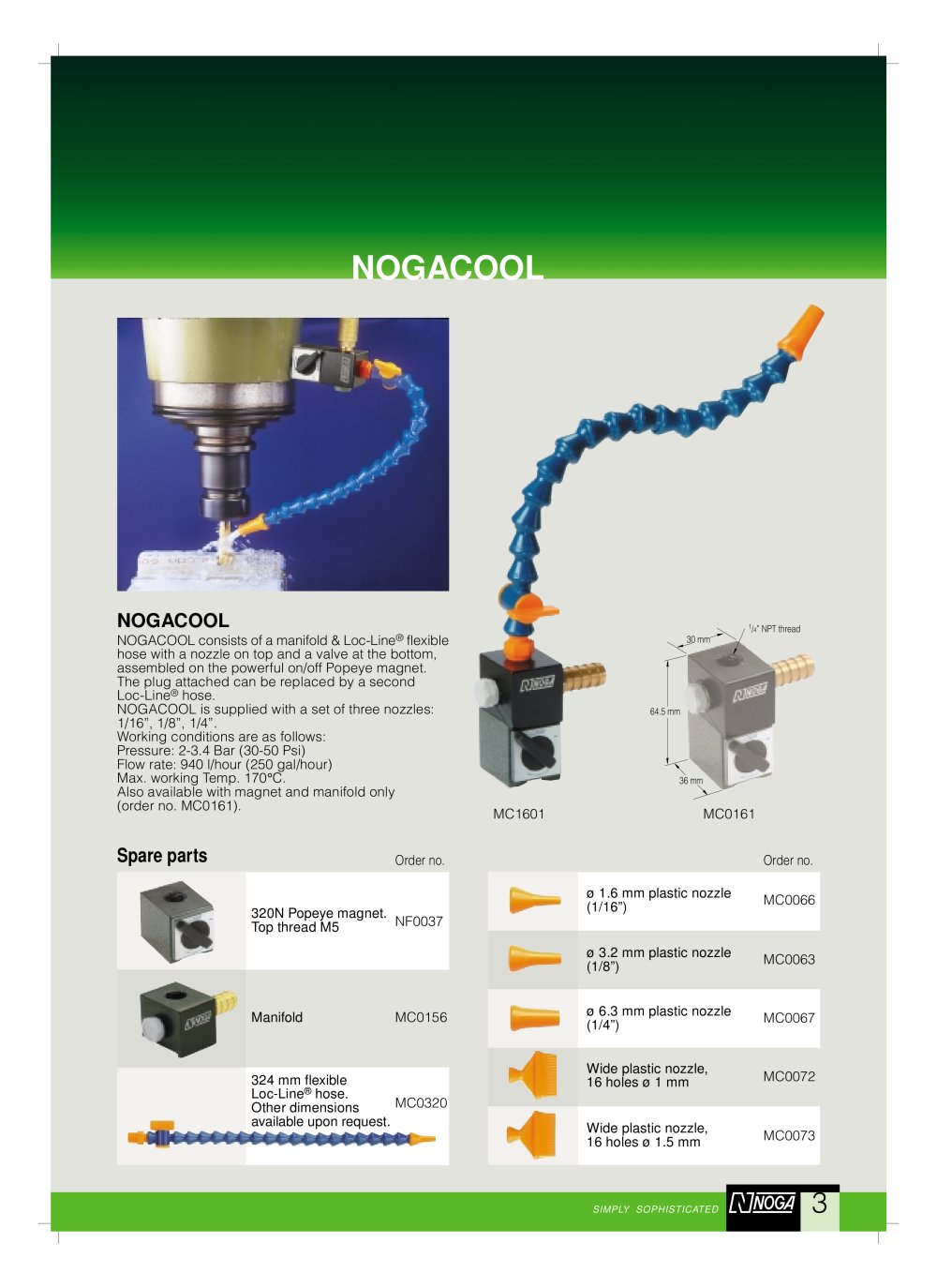 Nogacool cooling system - Noga Engineering