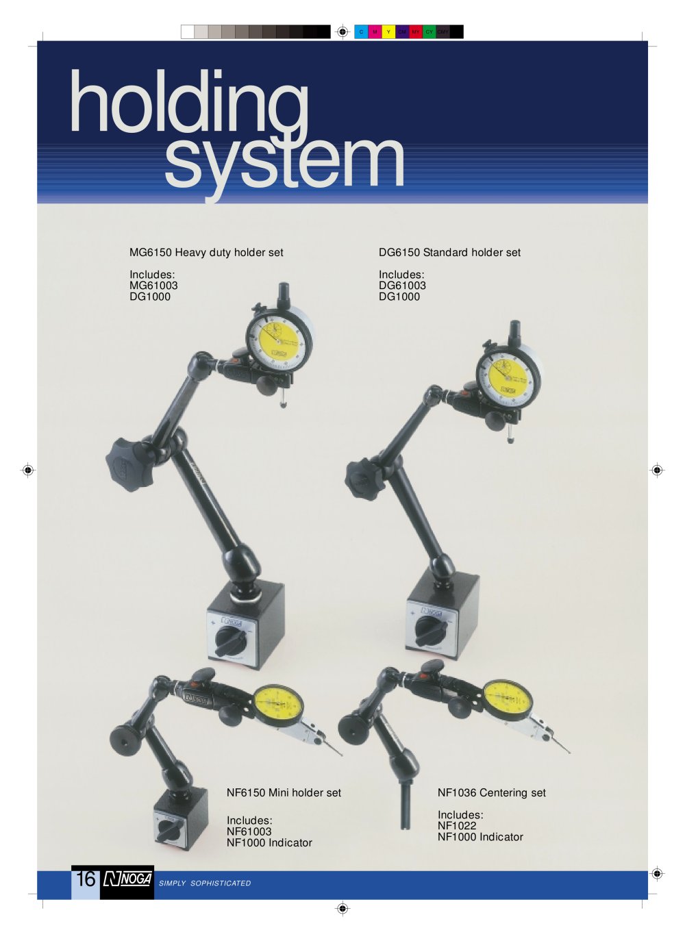 Sets & indicators - Noga Engineering