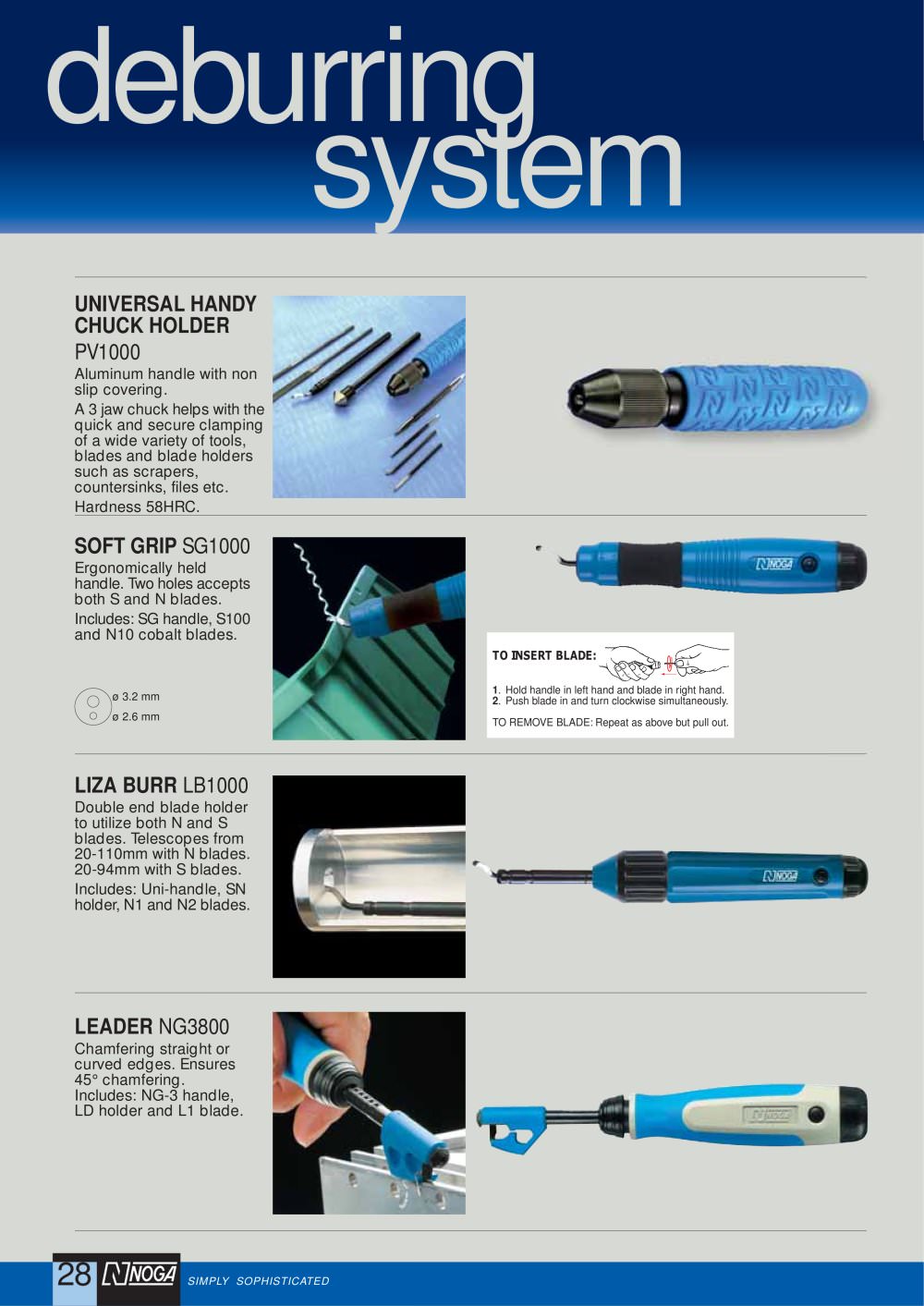 UNIVERSAL HANDY CHUCK HOLDER - Noga Engineering
