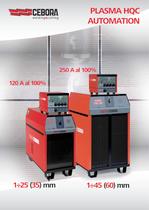 HQC Plasma cutting power sources for automation (High Definition cutting)
