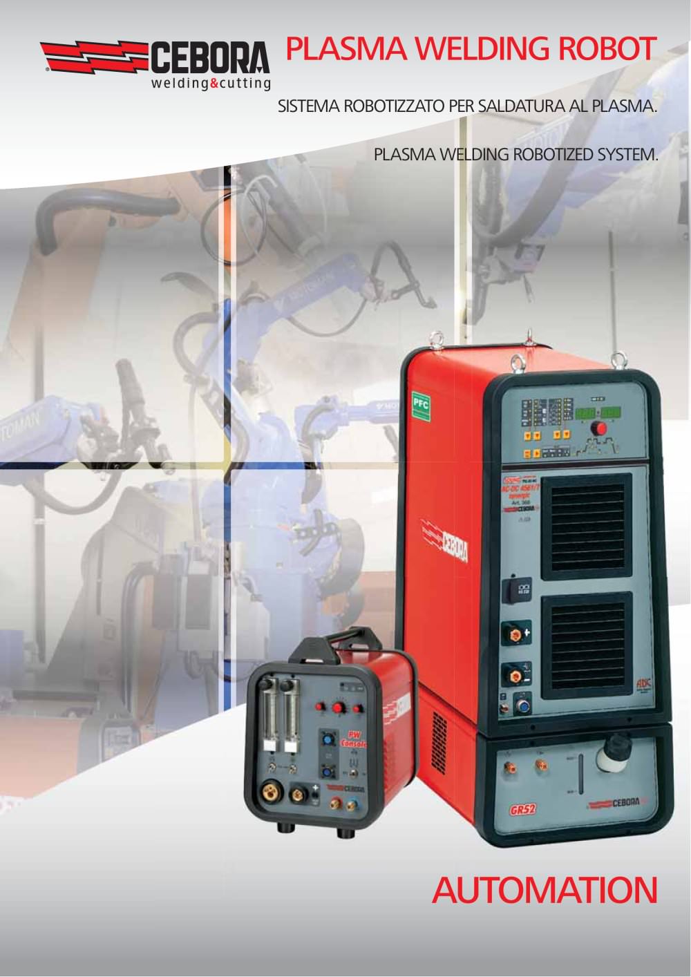 Robotized TIG welding power sources - CEBORA
