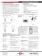 Signal Conditioners - SA420 - Electro-Sensors
