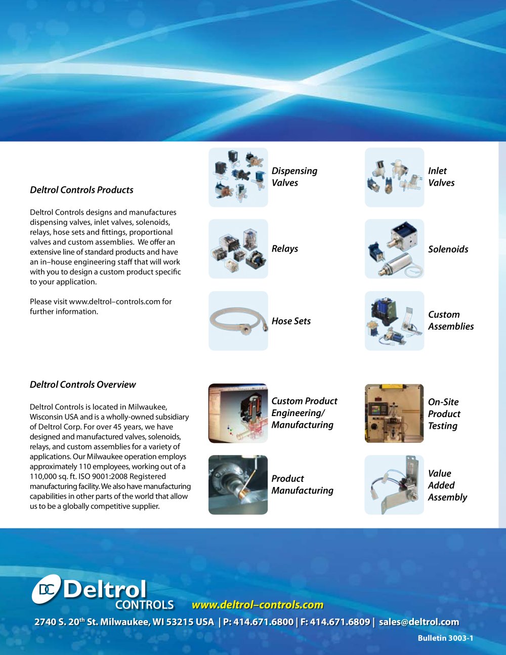 Dispensing Valves Catalogue - Deltrol Controls