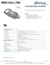 MED 24x1.700 Tubular Frame Solenoid