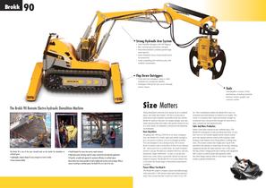 Brochure Brokk 90, GB