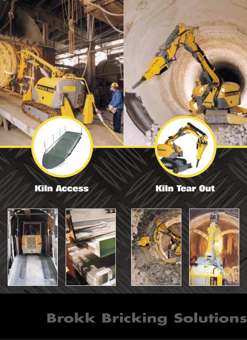 rig for bricking - Brokk