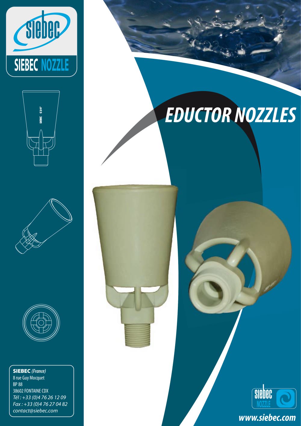 eductor nozzles agitation - SIEBEC