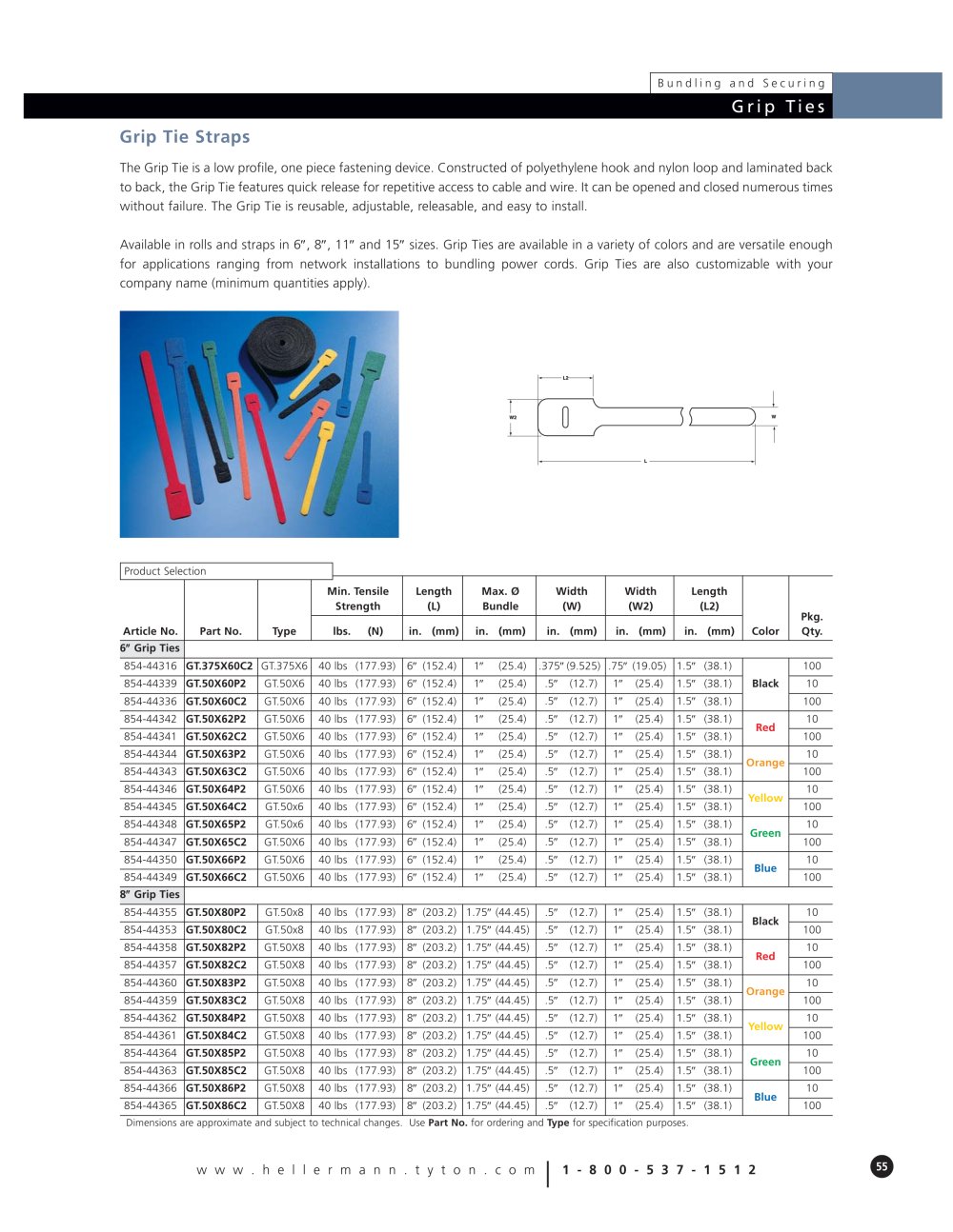Grip Ties - HellermannTyton