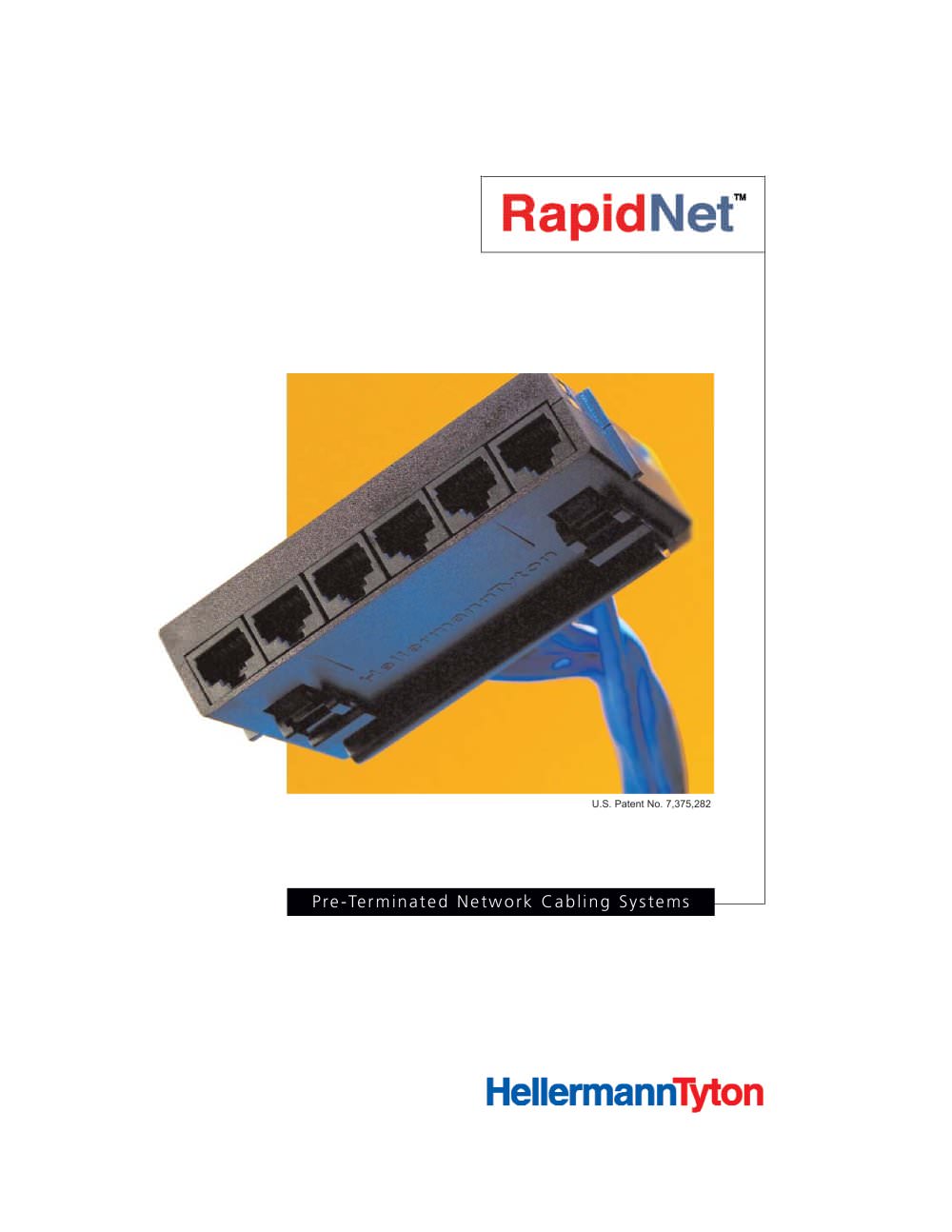 RapidNet Brochure - HellermannTyton