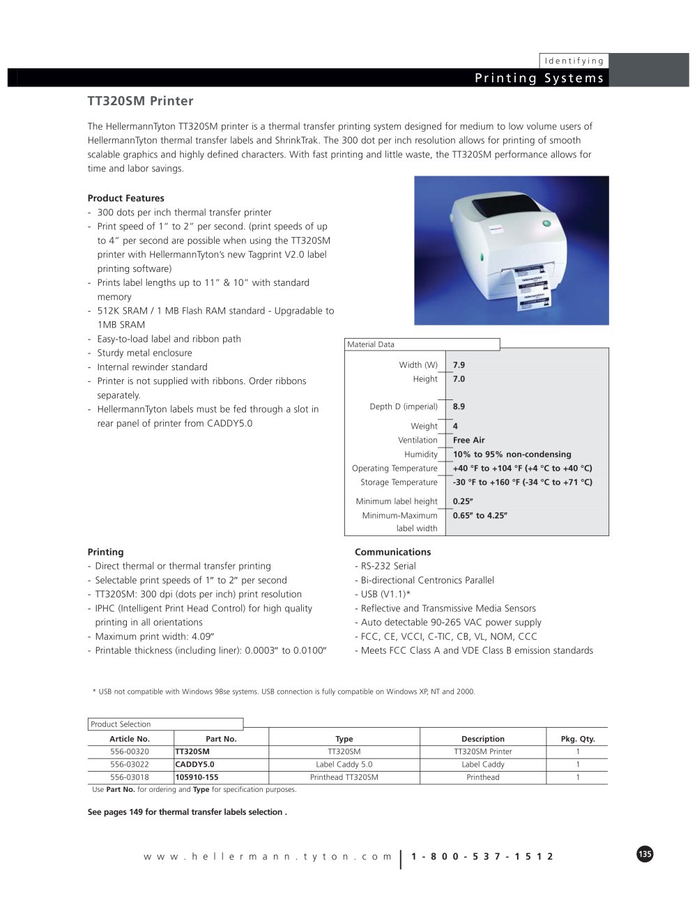 Thermal Transfer Printers - HellermannTyton
