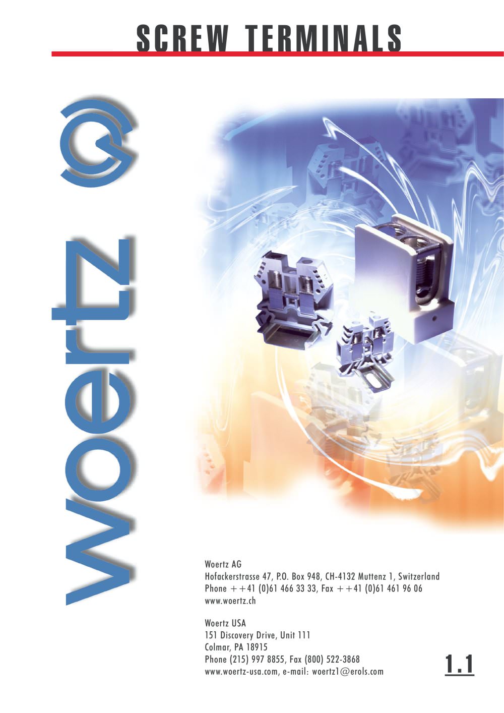 Screw terminals - Woertz
