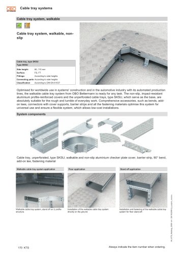 Cable tray systems