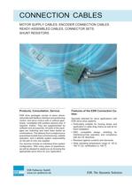 Accessories: Connection Cables