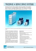 Analog servo drives: TrioDrive A servo drives 