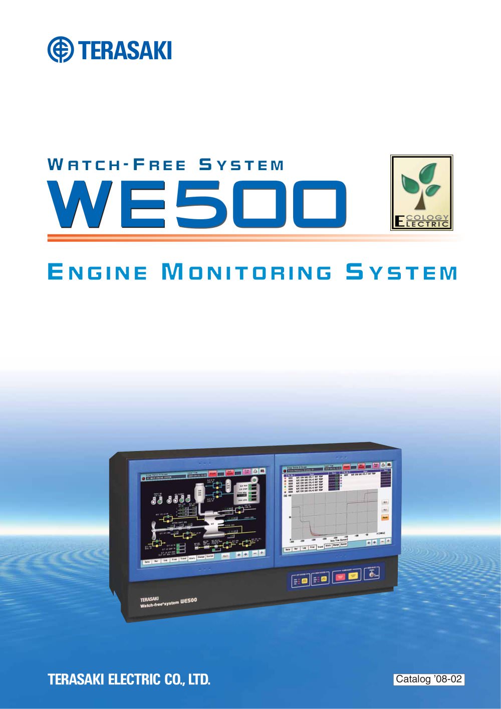 Engine monitoring system Watch-free system model : WE500 - Terasaki Electric Circuit Breaker