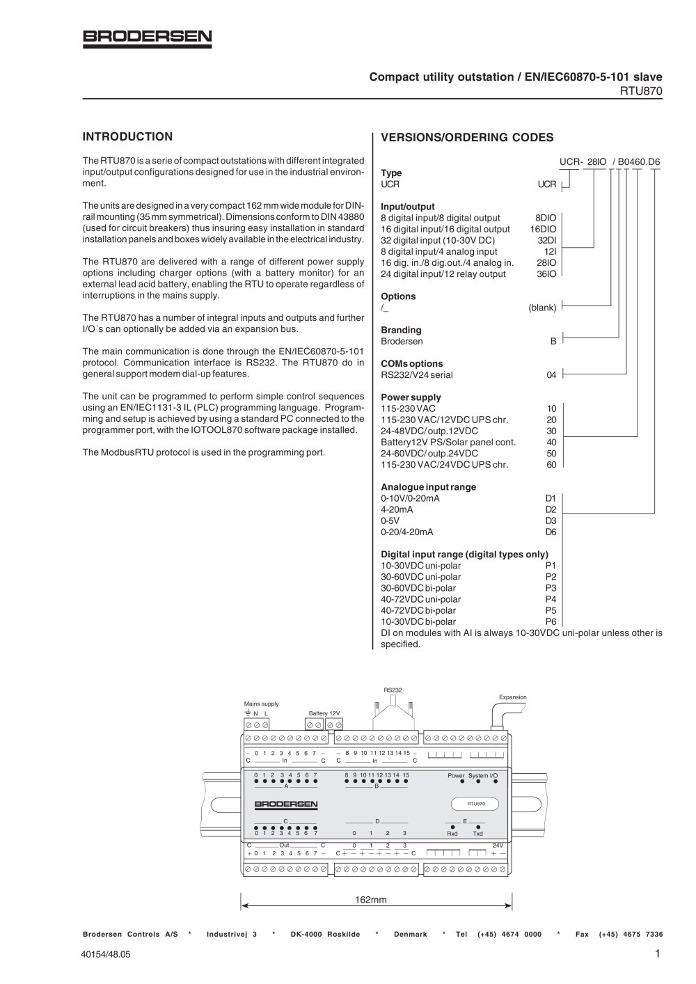 Brodersen Controls - 4082