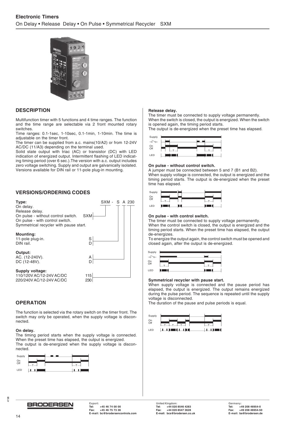 Brodersen Controls - 4920