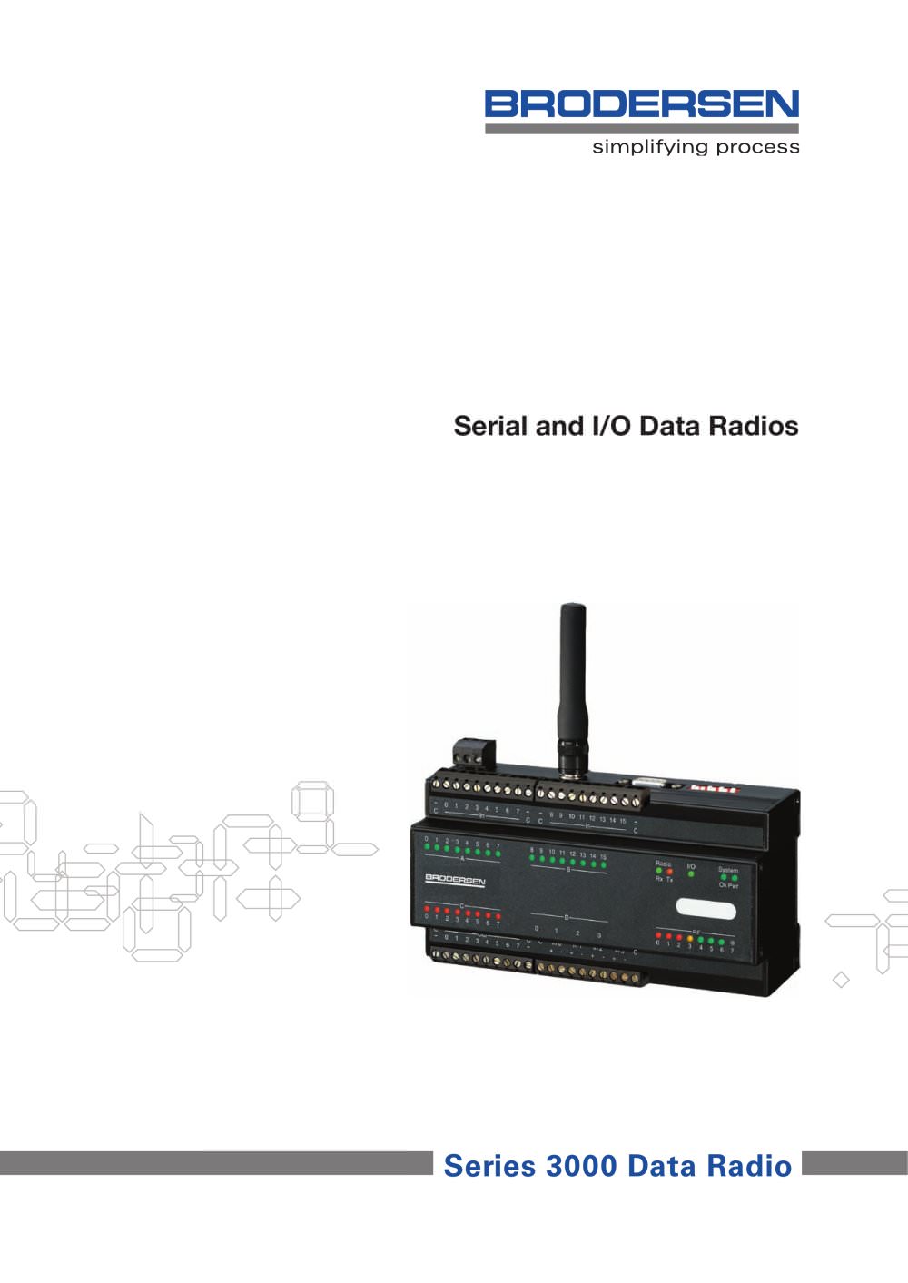 Data Radios Sales Brochure - Brodersen Controls
